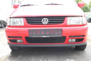 VW Polo 6N Kühlergrill Grillleiste vorne Leiste Grill rot LP3G - Bild 1