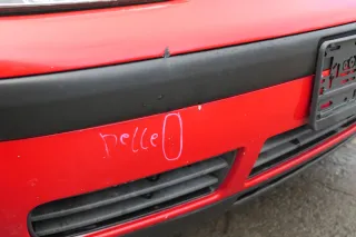 VW Golf 4 1J Stoßstange vorne Stoßfänger vorn rot LP3G - Bild 8