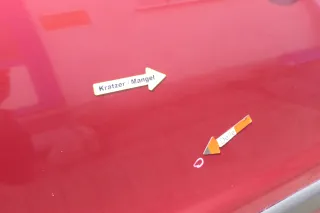 Seat Leon Toledo 1M Tür vorne rechts Beifahrertür rot LS3R - Bild 5