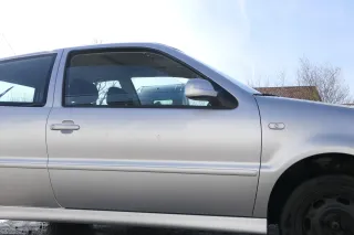 VW Polo 6N 6N2 Tür vorne rechts Beifahrertür 2/3-Türer silber LA7W - Bild 1