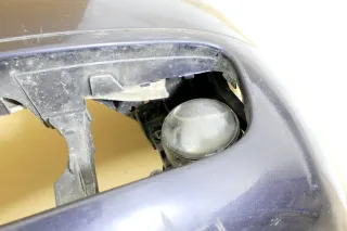 Audi A6 4B Frontstoßstange Stoßstange vorn vorne Stoßfänger blau lila LZ4V SWR - Bild 9