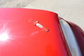 VW Golf 4 Motorhaube Haube Klappe vorne rot LP3G - Bild 6