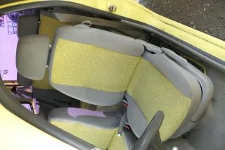 Seat Arosa VW Lupo Sitz vorn links Fahrersitz Höhenverstellung höhenverste gelb - Bild 1
