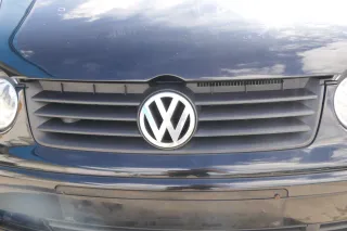 VW Polo 9N Stoßstange Frontstoßstange vorne schwarz L041 + Grill - Bild 2