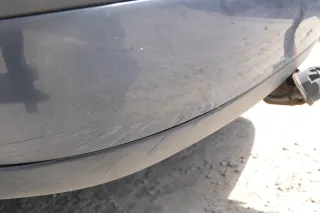 VW Golf 4 Kombi Avant Stoßstange hinten Heckstoßstange Stoßfänger grau LC7V - Bild 8