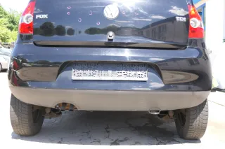 VW Fox 5Z Heckklappe Kofferraumklappe Klappe hinten + Scheibe schwarz L041 - Bild 7