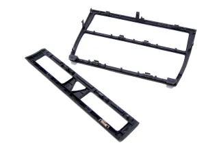 Audi A6 4B Mittelkonsole Verkleidung um Radio Blende 4B0863263F 4B0863321C - Bild 4