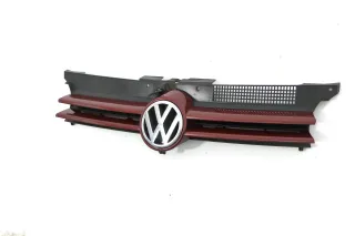 VW Golf 4 Grill Kühlergrill VW Zeichen Logo rot LC3K 1J0853655D - Bild 3