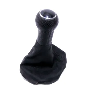 VW Golf 4 Bora Schaltknauf Schaltsack Schaltung Schaltknüppel schwarz 1J0711113 - Bild 1
