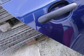 VW Golf 5 V 1K Tür Türrahmen hinten rechts 4/5-Türer blau LD5Q + Scheibe - Bild 3