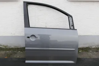 VW Touran 1T 1T3 Tür vorne rechts Beifahrertür grau LD7X - ohne Anbauteile grau - Bild 1