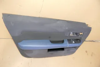 Audi A2 8Z Türverkleidung Verkleidung Tür vorne links Leder blau - Bild 2