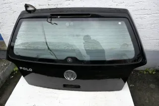 VW Polo 6N2 Heckklappe Kofferraumklappe Klappe hinten schwarz L041 - Bild 1