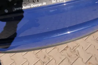 VW Touran 1T Stoßstange hinten Heckstoßstange Stoßfänger blau LL5M - Bild 5