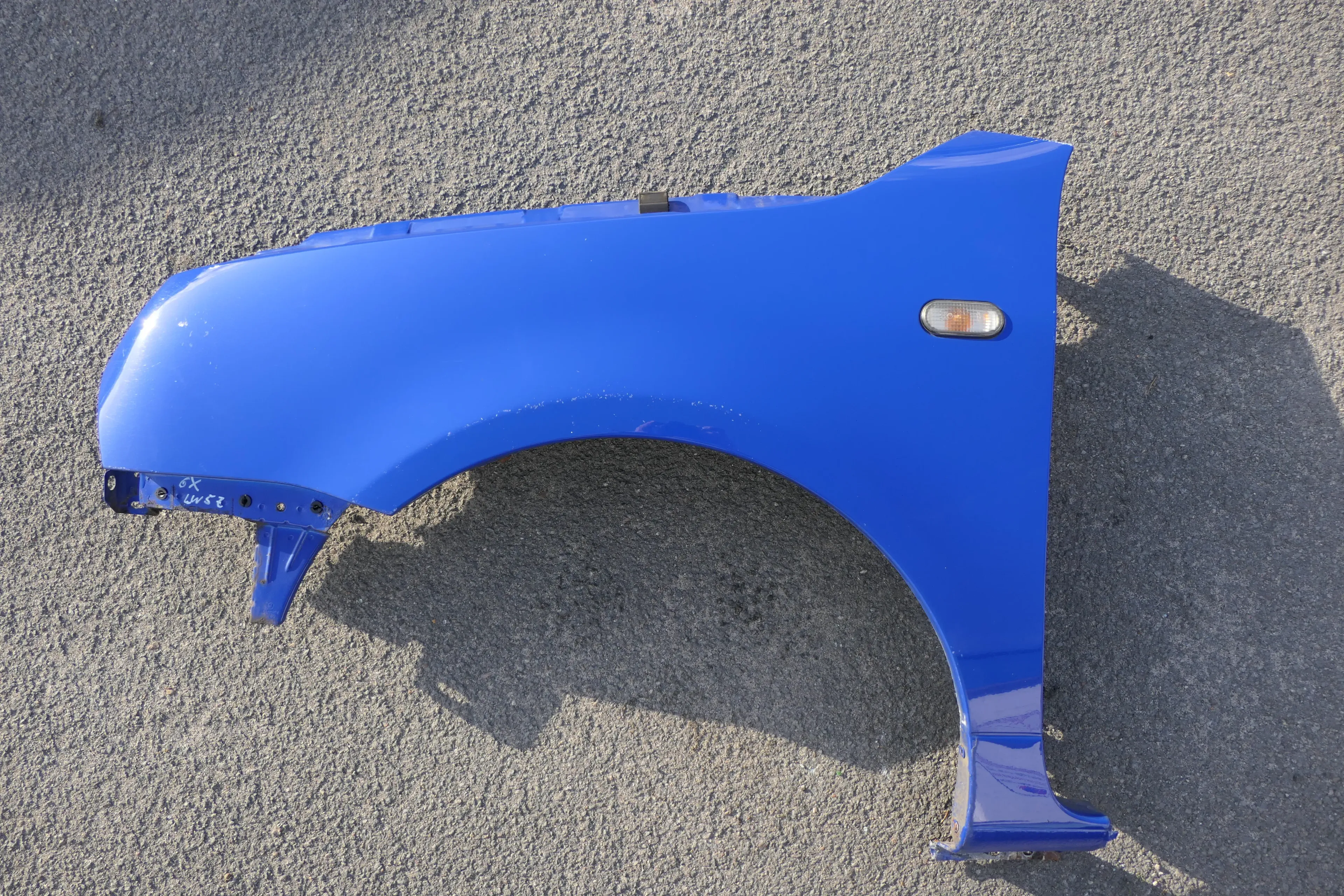 VW Lupo Kotflügel vorne links blau LW5Z - Bild 1
