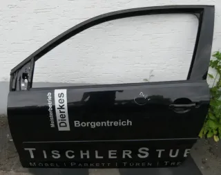 VW Polo 9N 9N3 Tür vorne links Fahrertür schwarz LC9Z 2/3-Türer - Bild 1