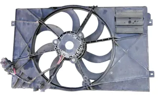 VW Golf 5 Lüfterzarge Lüfter Kühlerlüfter Klimaanlage 1K0121203AG Eos Touran - Bild 1