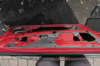 VW Lupo Seat Arosa Tür vorne links Fahrertür rot LP3G ohne Anbauteile (mecha - Bild 2