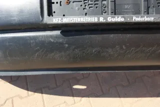 VW T4 kurze Version Stoßstange Frontstoßstange vorne schwarz AC-0 7D0807221 -333 - Bild 5