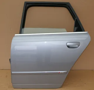 Audi A4 B6 8E Türblatt Tür hinten links silber grau LY7Z Kombi Avant - Bild 1