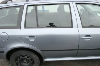Skoda Octavia 1U5 Combi Kombi Variant Tür hinten rechts grau LF7U - Bild 1