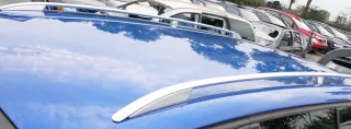 VW Touran Dachreling Reling Dach beide rechts und links Reeling chrom silber - Bild 1