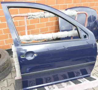 VW Golf 4 Bora Tür vorne rechts Beifahrertür 4/5-Türer+Kombi Variant blau LA5G - Bild 1