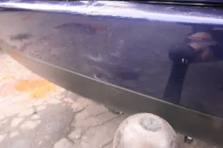 VW Passat 3BG 3B6 Kombi Stoßstange hinten Heckstoßstange Stoßfänger blau LD5Q - Bild 8