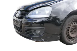 VW Golf 5 1K V Stoßstange vorne Frontoßstange Stoßfänger GTI GT schwarz L041 TD - Bild 3