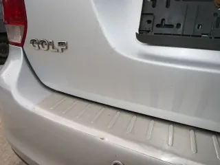 Golf 5 6 Kombi Variant AJ5 hinten Heckklappe mit Scheibe Deckel silvber LA7W - Bild 16