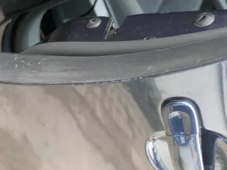 Golf 5 1K5 + 6 nur Kombi / Variant Tür vorne rechts Beifahrertür grau blau LC5F - Bild 2