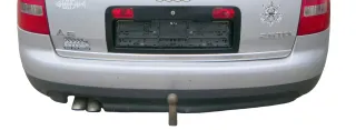 Audi A6 4B Kombi Avant Stoßstange hinten Heckstoßstange silber gra LY7W Facelift - Bild 1
