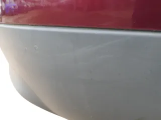 Audi A6 4B Kombi Avant Stoßstange hinten Heckstoßstange   rot LZ3L - Bild 4