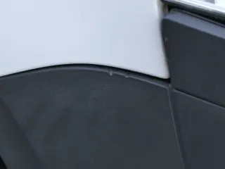 VW Fox 5Z Stoßstange vorne Stoßfänger schwarz mit Grill - Bild 5