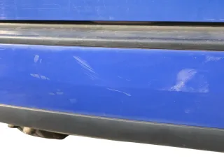 VW Golf 4 Bora Kombi Stoßstange hinten Heckstoßstange Stoßfänger blau LA5C - Bild 7