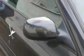 Audi A3 8L elektrischer Spiegel Außenspiegel rechts mit Glas schwarz LZ9U - Bild 1