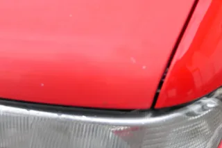 Audi 80 Motorhaube Frontklappe Haube rot LY3H - OHNE Grill - Bild 9