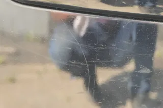 VW Polo 9N3 Stoßstange vorne Frontstoßstange Stoßfänger schwarz L041 - Bild 5