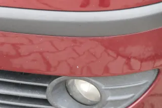 VW Polo 9N3 Stoßstange vorne Frontstoßstange Stoßfänger rot LC3R Grill - Bild 5