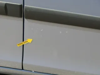 Skoda Roomster 5J Tür vorne rechts Beifahrertür - blau LF5Y (ohne Anbauteile) - Bild 7