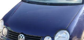 VW Polo 9N Motorhaube Klappe Haube vorne blau LB5N bis ca. Bj. 2004 - Bild 1