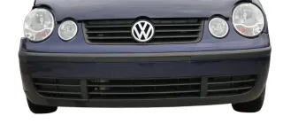 VW Polo 9N Stoßstange Frontstoßstange vorne blau LB5N - Bild 1