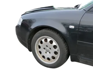 Audi A6 4B Facelift Kotflügel vorne links schwarz LZ9W (abca.Mitte 2002passend - Bild 2