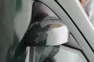 Skoda Fabia 6Y elektrisch Spiegel Außenspiegel links mit Glas grün LF8C - Bild 2