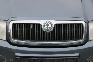 Skoda Fabia 6Y Motorhaube Klappe vorne grau LF7V mit Grill vorn - Bild 8