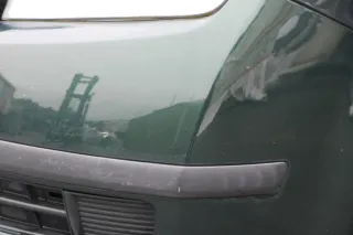 Skoda Fabia 6Y Stoßstange Stoßfänger vorne silber grün LF8C 2000-2004 - Bild 2