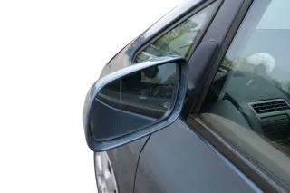 VW Sharan Alhambra elektrischer Spiegel Außenspiegel links blau LC5W - Bild 4