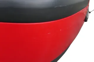 VW Golf 4 Limousine Stoßstange hinten Heckstoßstange Stoßfänger rot LP3G - Bild 18