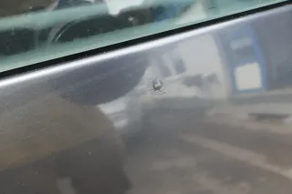 VW Polo 9N Fun Heckklappe Kofferraumklappe Klappe hinten Scheibe grau LC7V - Bild 3