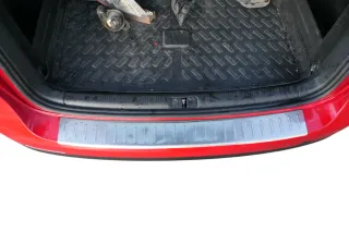 VW Passat 3C Kombi Stoßstange hinten Heckstoßstange Stoßfänger rot LY3D - Bild 4